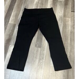 American Giant Women's Black Leggings Pants‎ Size 8